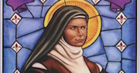 St. Elizabeth of the Trinity - Painting by Marc Little