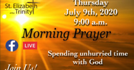 Morning Prayer - July 9th, 2020