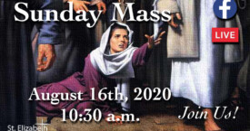20th Sunday in OT - August 16th, 2020