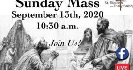 24th Sunday in OT-Septemer 13th, 2020