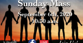 23rd Sunday in OT - Sept 6th, 2020