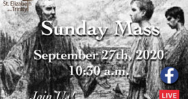 26th Sunday in OT- September 27th, 2020
