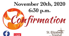 Sacrament of Confirmation - Nov 20th, 2020