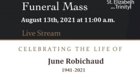 Funeral Mass for June Robichaud