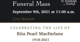 Funeral Mass for Rita MacFarlane