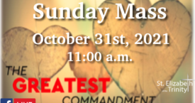 31st Sunday in OT - Oct 31, 2021