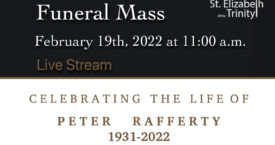 Funeral Mass for Peter Rafferty