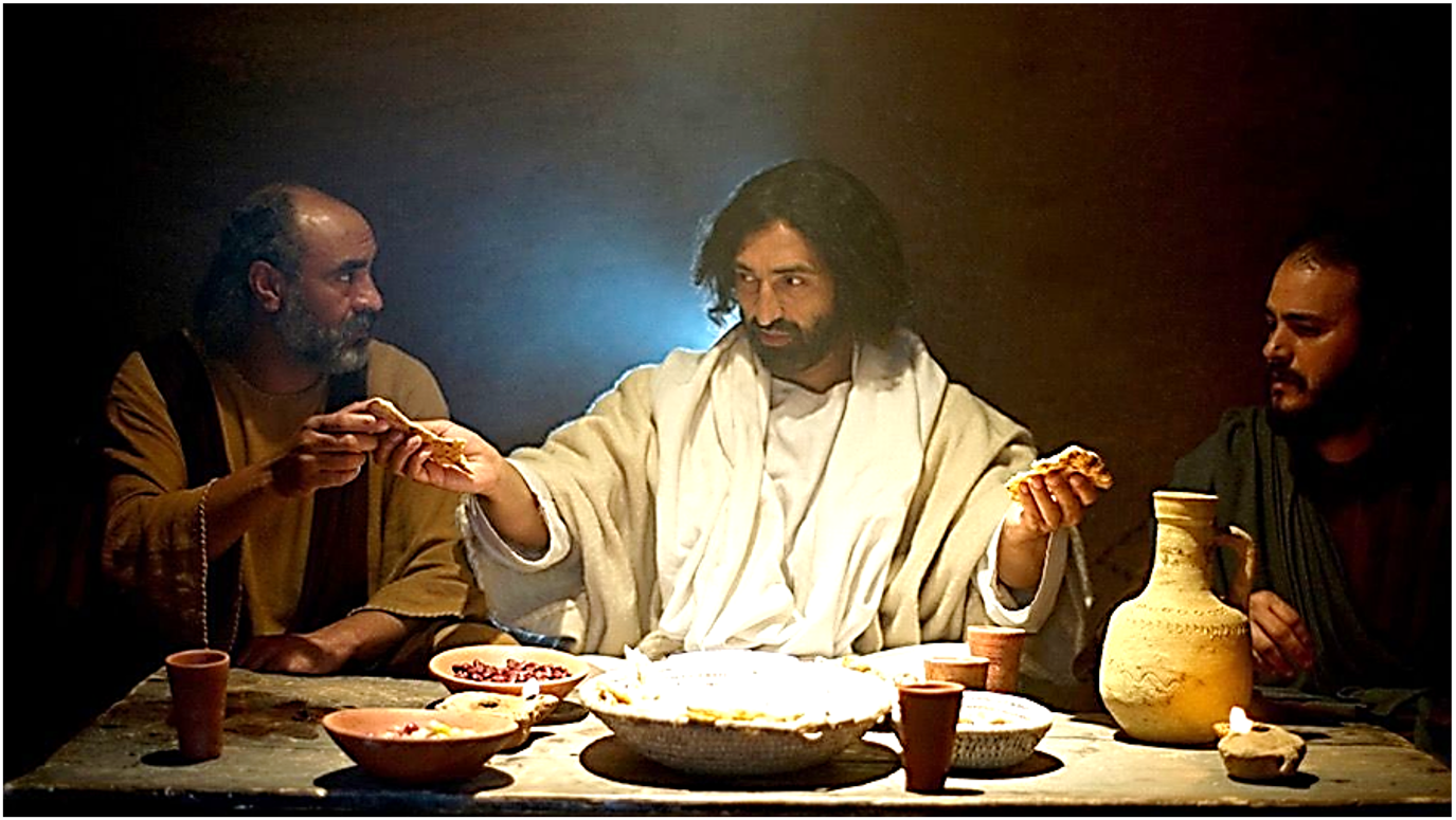 Jesus sharing bread | St. Elizabeth of the Trinity